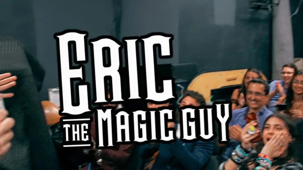 Eric Kurit performing comedy magic and mentalism for an adult audience